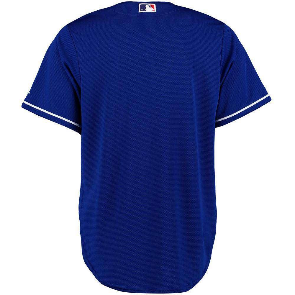 Majestic Athletic Jerseys Los Angeles Dodgers Majestic MLB AC Cool Base Replica Jersey - Blue