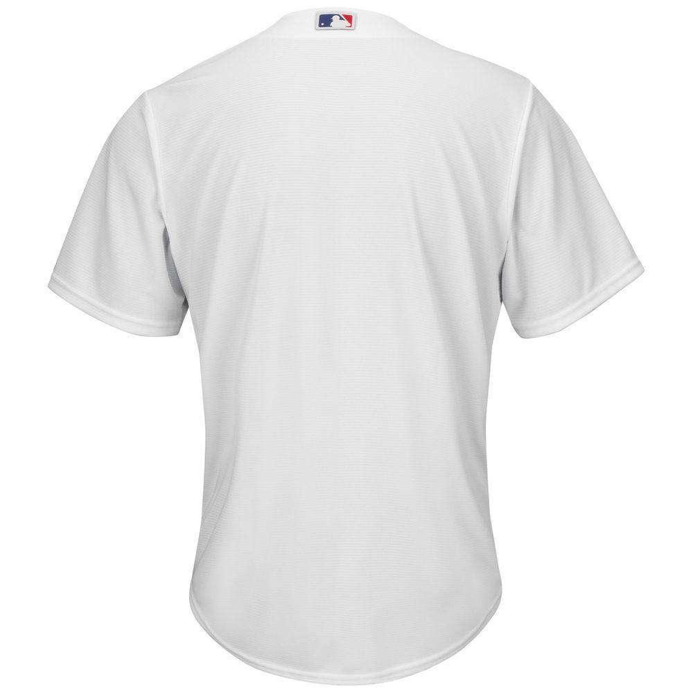 Majestic Athletic Jerseys Los Angeles Dodgers Majestic MLB AC Cool Base Replica Jersey - White