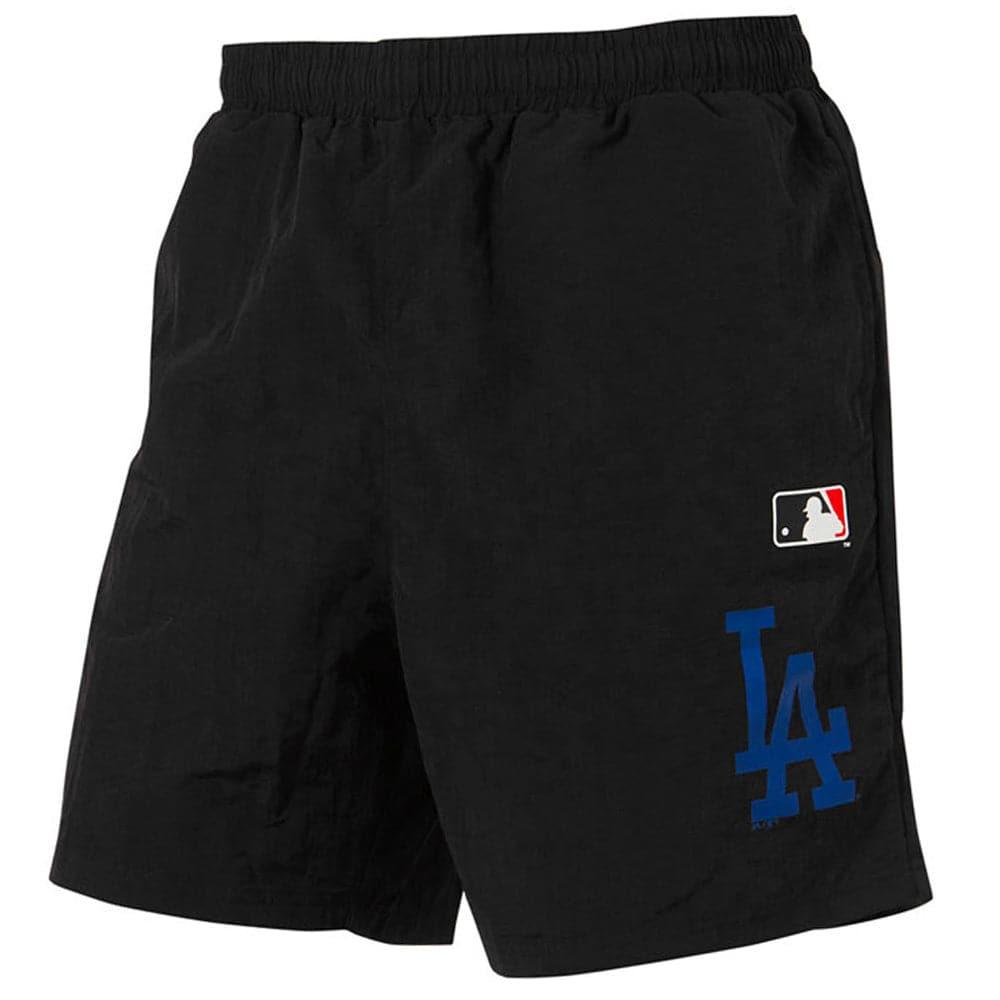 Majestic Athletic Shorts Los Angeles Dodgers Majestic MLB Bailey Nylon Shorts - Black