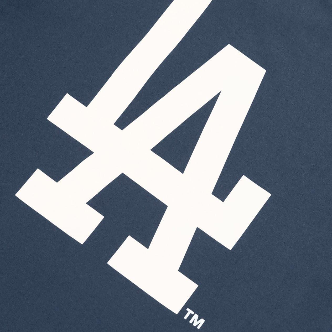 Majestic Athletic Jumpers Los Angeles Dodgers Majestic MLB Duke Hoodie Jumper - Ocean Blue