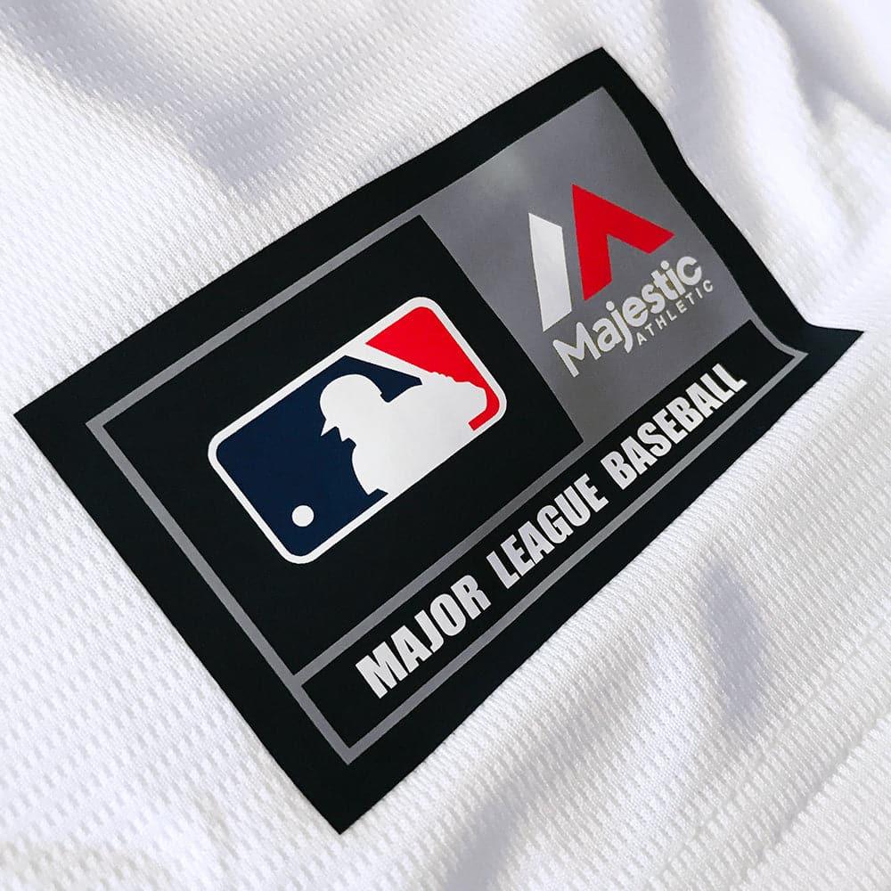 Majestic Athletic Jerseys Los Angeles Dodgers Majestic MLB Fan Replica Jersey - White