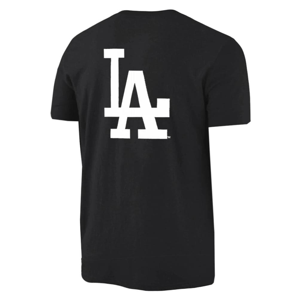 Majestic Athletic T-Shirts Los Angeles Dodgers Majestic MLB Jeaner T-Shirt - Black