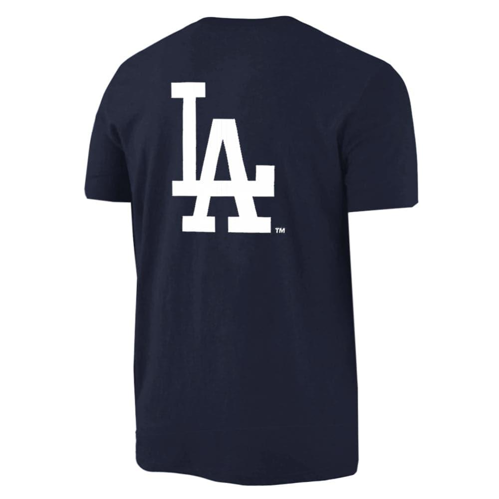 Majestic Athletic T-Shirts Los Angeles Dodgers Majestic MLB Jeaner T-Shirt - Navy