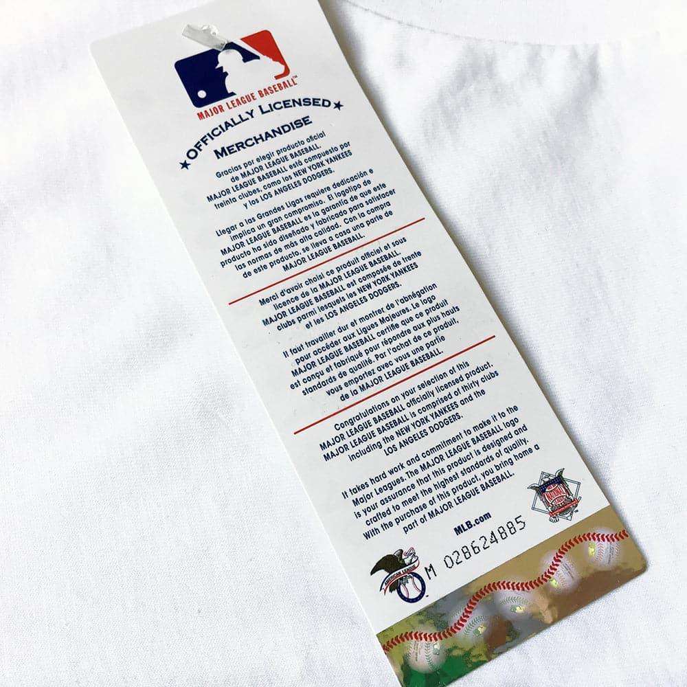 Majestic Athletic T-Shirts Los Angeles Dodgers Majestic MLB Kardy T-Shirt - White