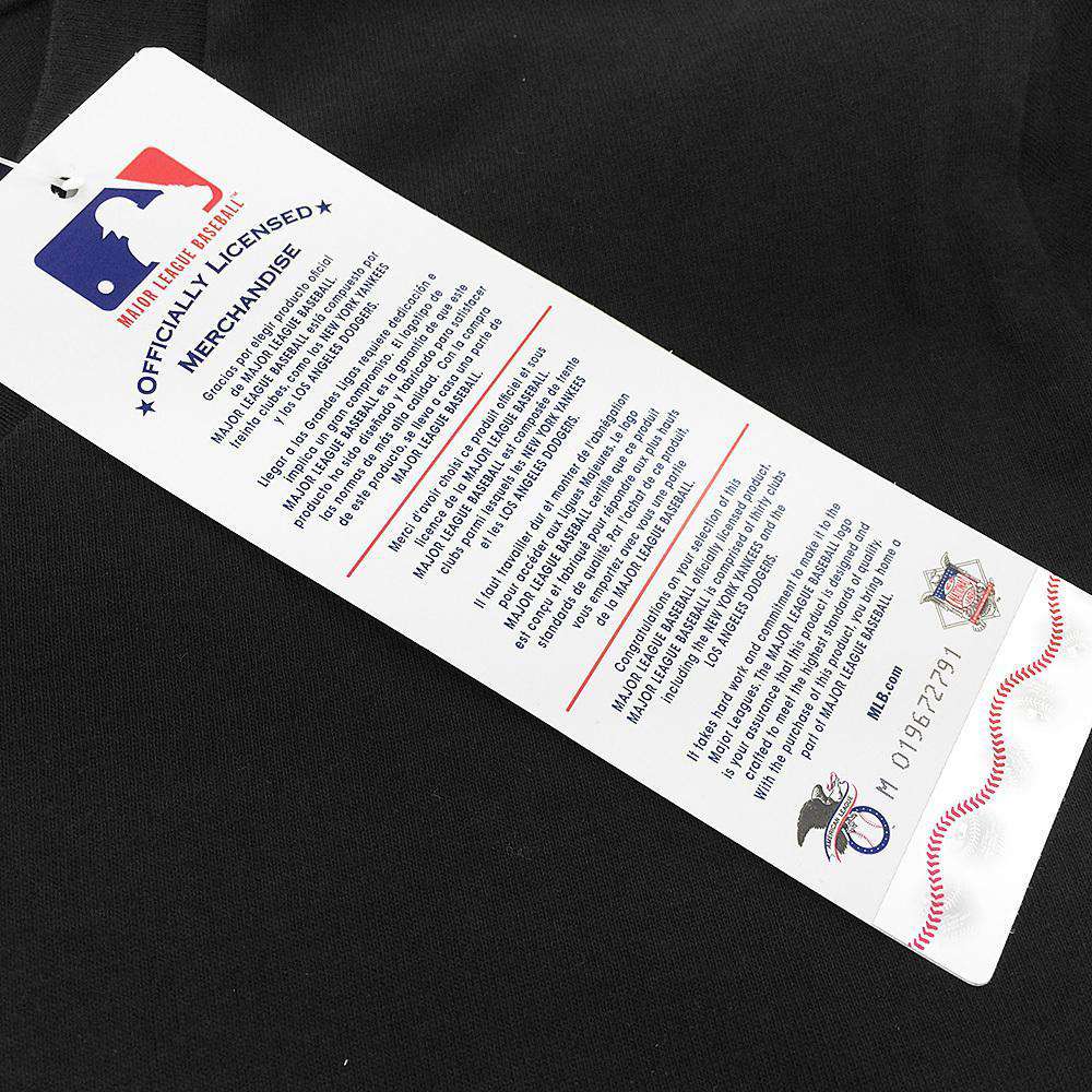 Majestic Athletic Jumpers Los Angeles Dodgers Majestic MLB Rolsher Hoodie Jumper - Black