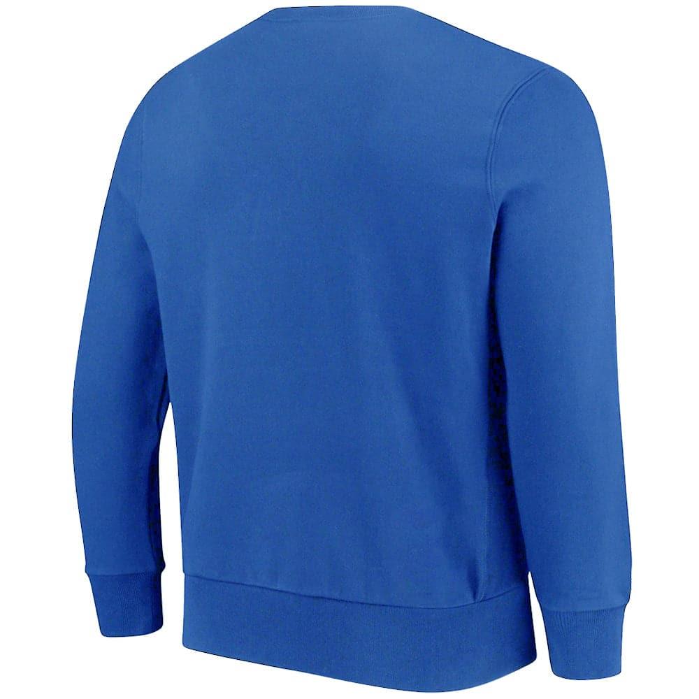 Majestic Athletic Jumpers Los Angeles Dodgers Majestic MLB Team Logo Crew Jumper - Blue