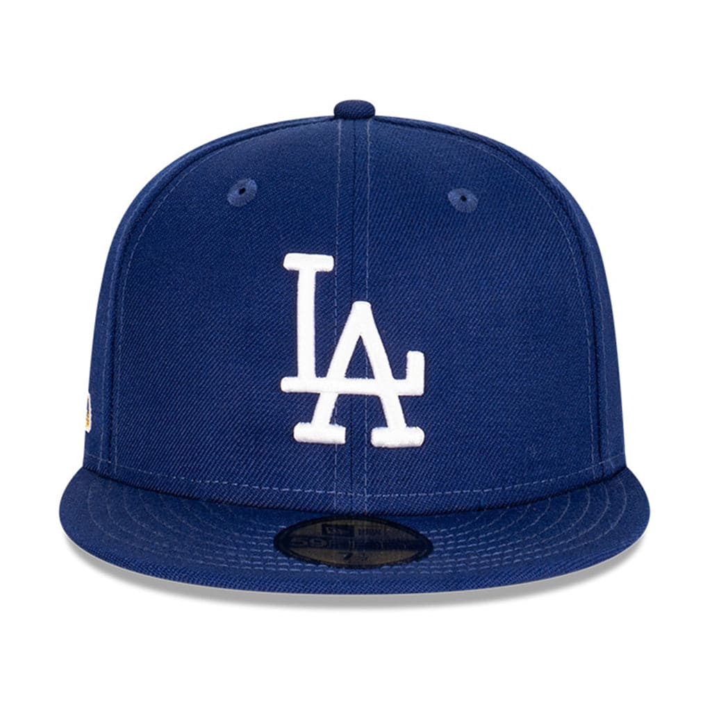 New Era Caps Los Angeles Dodgers New Era MLB 1959 World Series Patch 59FIFTY Fitted Hat - Blue