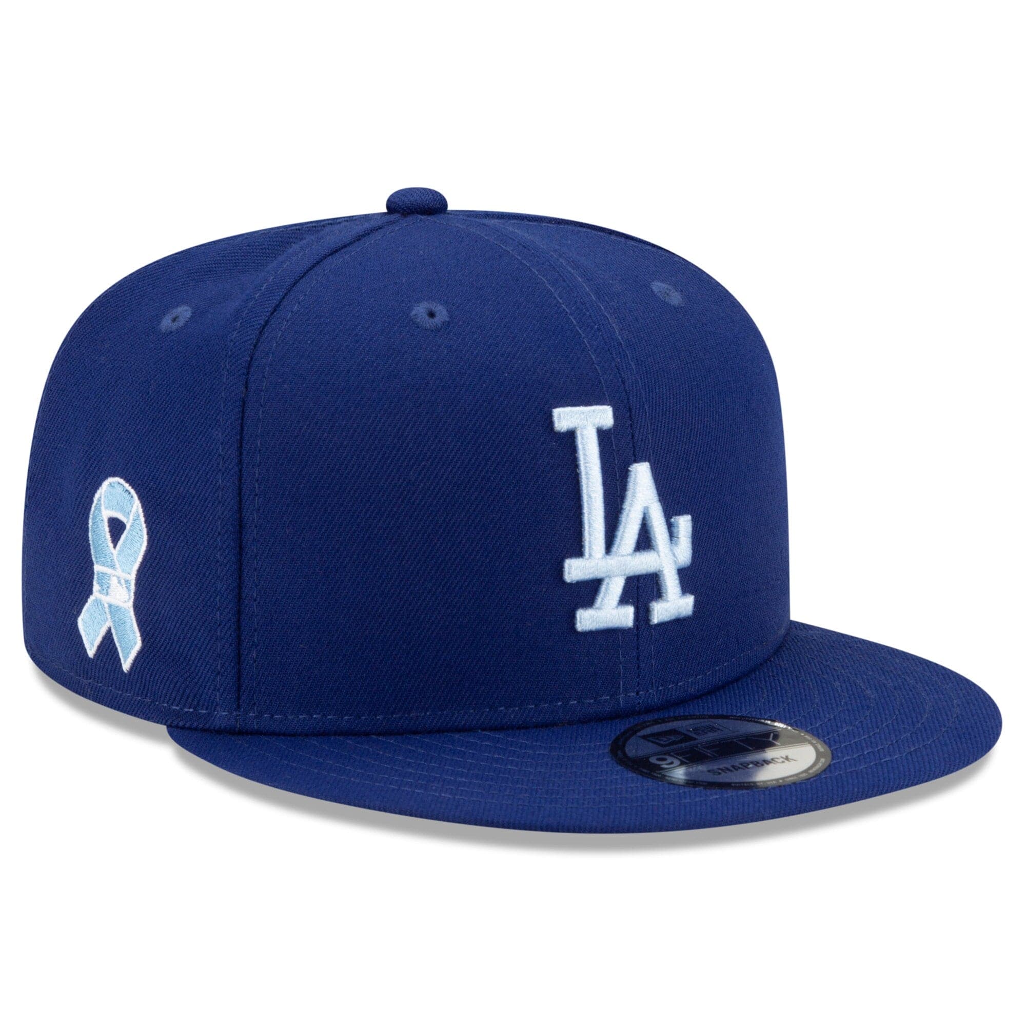 New Era Caps Los Angeles Dodgers New Era MLB 2021 Fathers Day 9FIFTY Snapback Hat - Blue