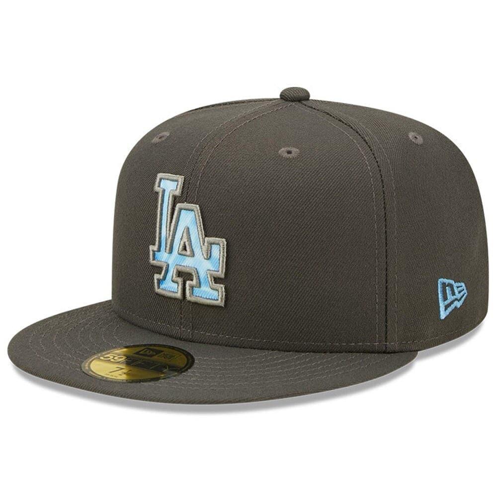 New Era Caps Los Angeles Dodgers New Era MLB 2022 Fathers Day 59FIFTY Fitted Hat - Graphite