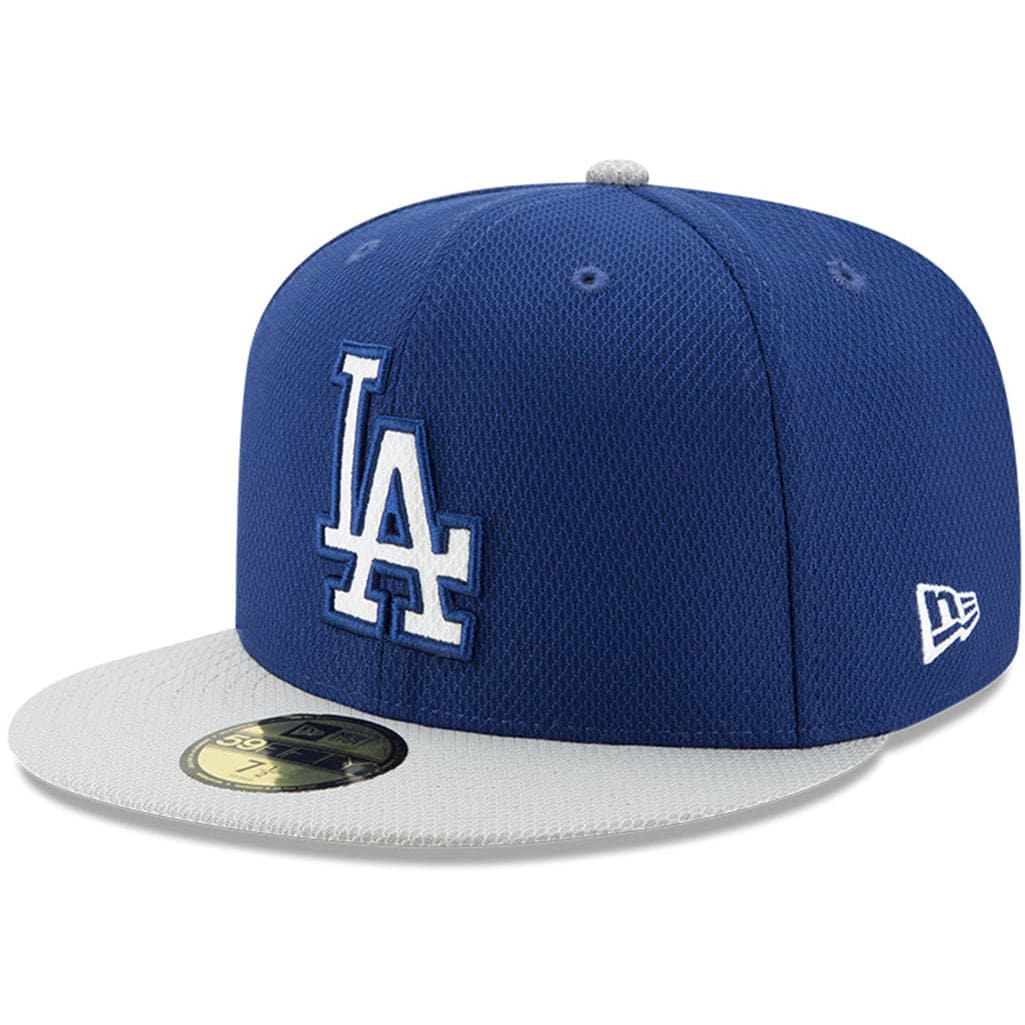 New Era Caps Los Angeles Dodgers New Era MLB Alt Diamond Era Performance 59FIFTY Fitted Hat - Blue