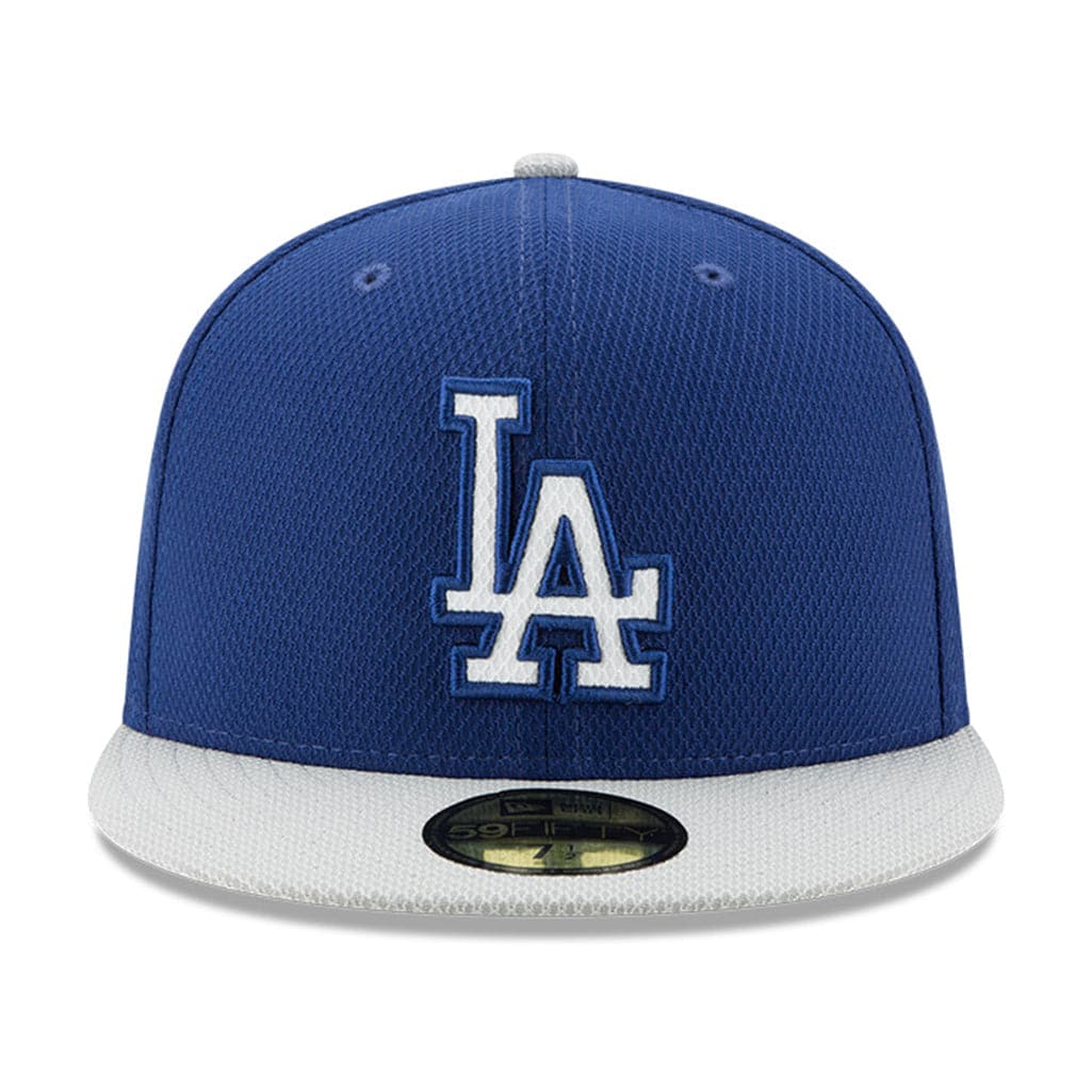 New Era Caps Los Angeles Dodgers New Era MLB Alt Diamond Era Performance 59FIFTY Fitted Hat - Blue