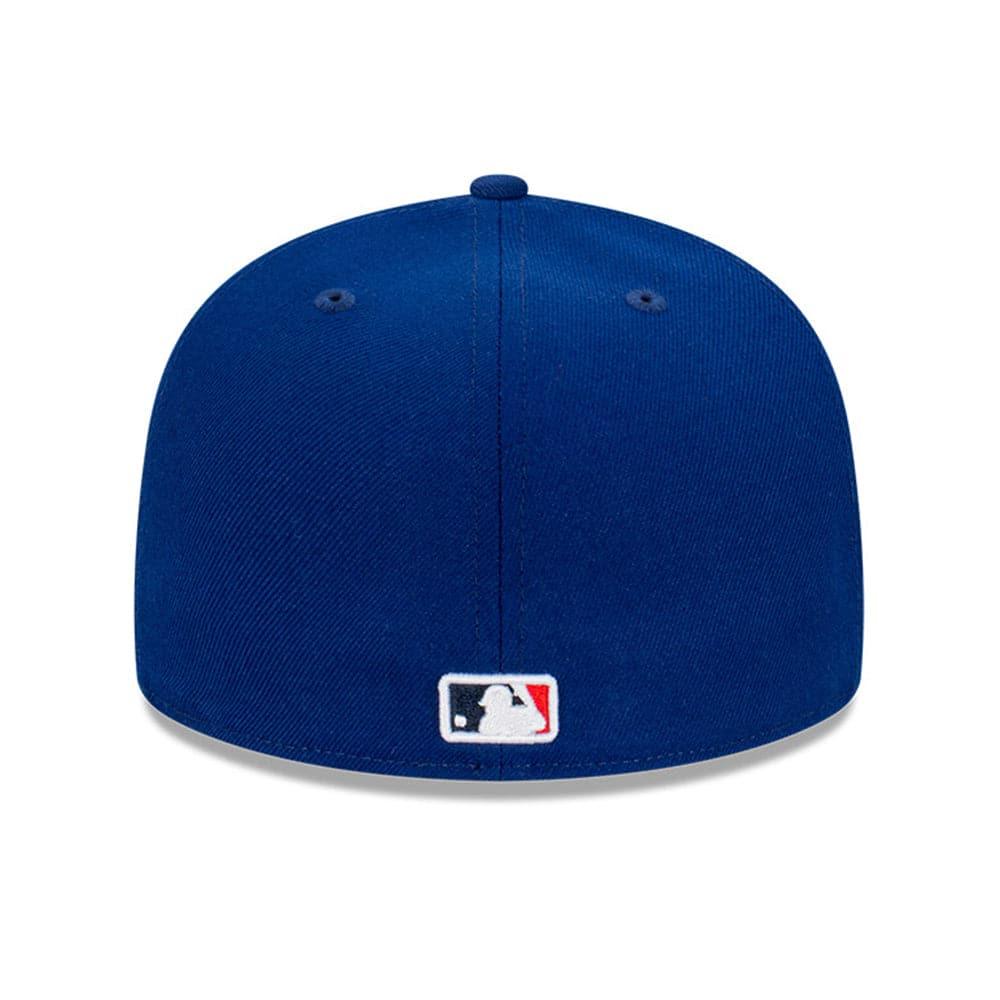 New Era Caps Los Angeles Dodgers New Era MLB Blockout 59FIFTY Fitted Hat - White