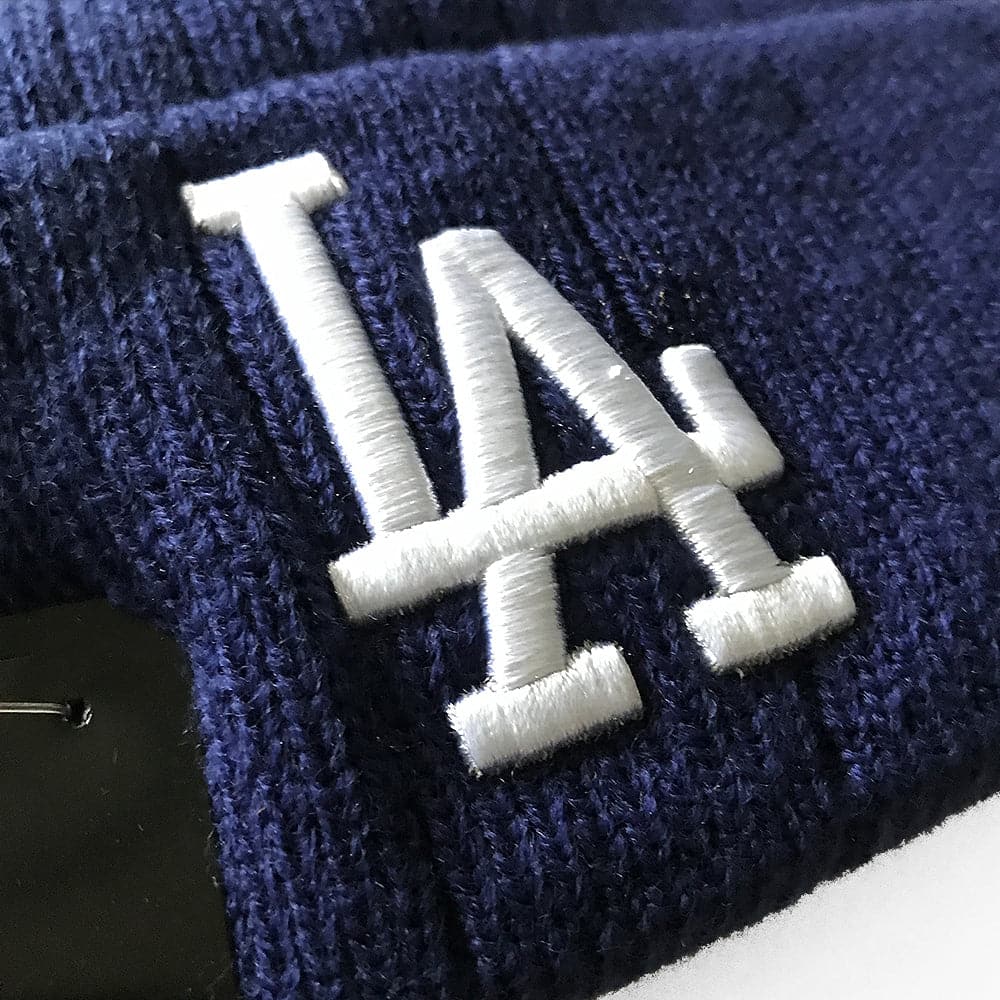 New Era Beanies Los Angeles Dodgers New Era MLB On-Field Cuffed Knit Beanie - Blue