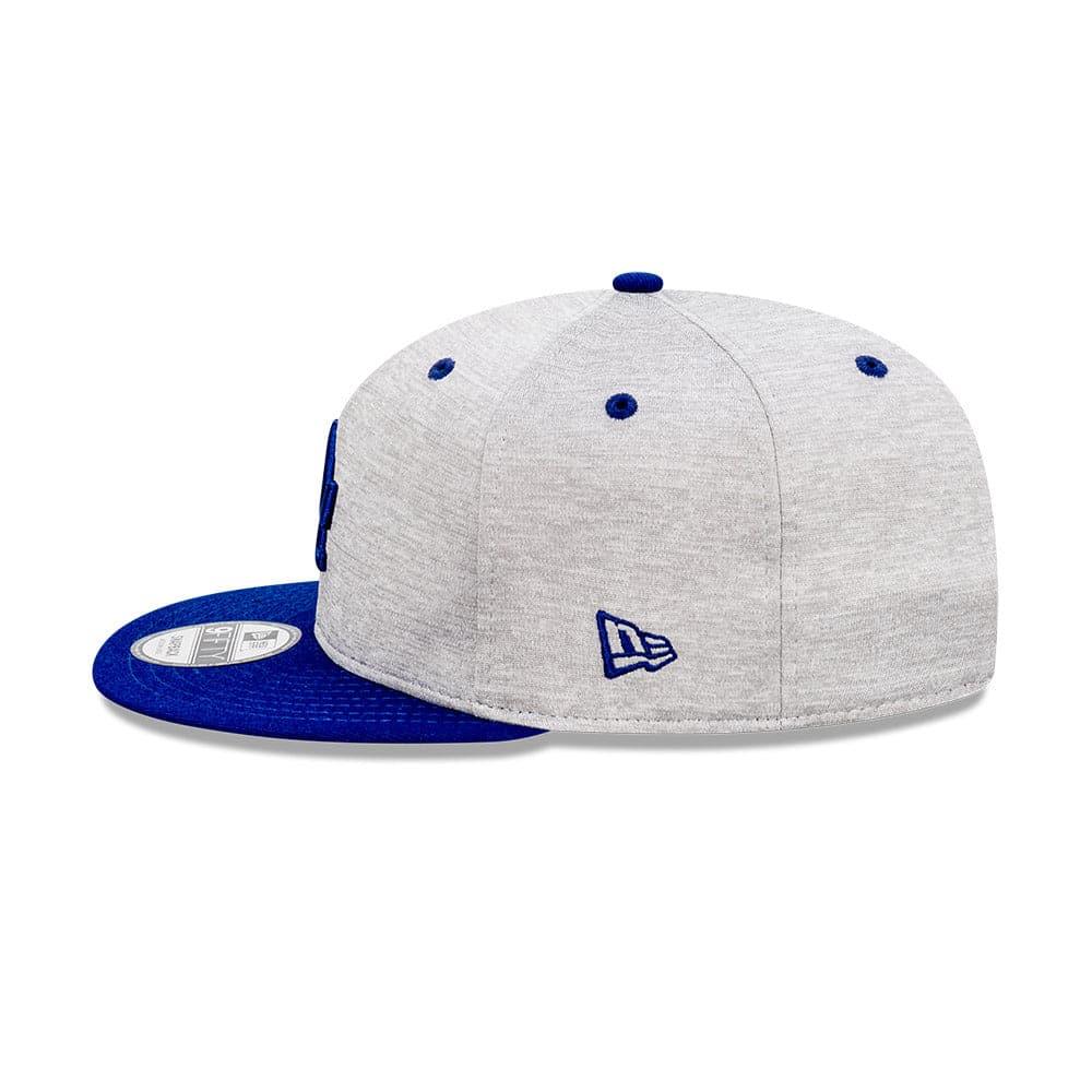 New Era Caps Adjustable M/L Los Angeles Dodgers New Era MLB Shadow Tech 2 Tone 9FIFTY Snapback Hat - Grey/Blue