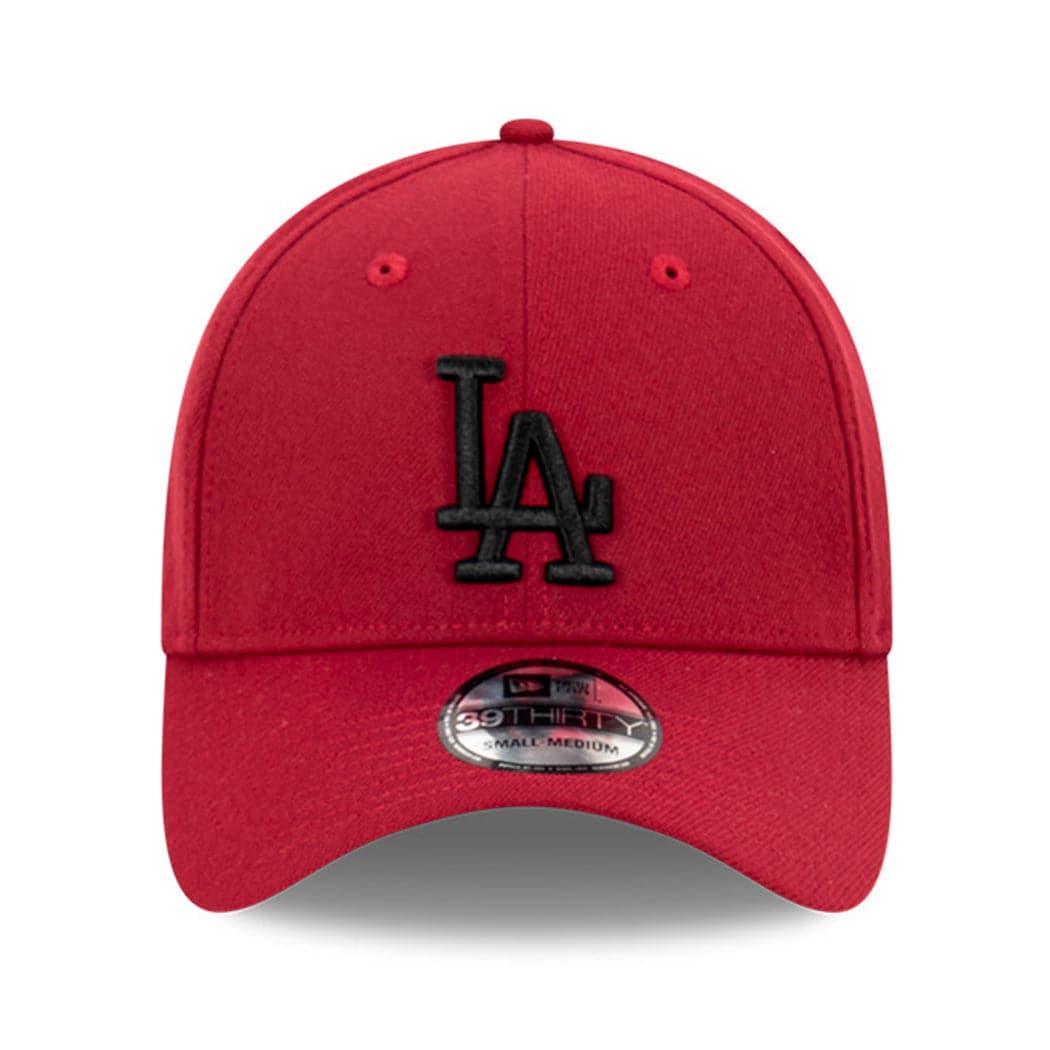 New Era Caps Los Angeles Dodgers New Era MLB Stone Team 39THIRTY Stretch Fit Hat - Cardinal