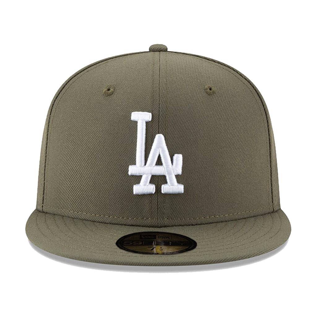 New Era Caps Los Angeles Dodgers New Era MLB Team 59FIFTY Fitted Hat - Olive