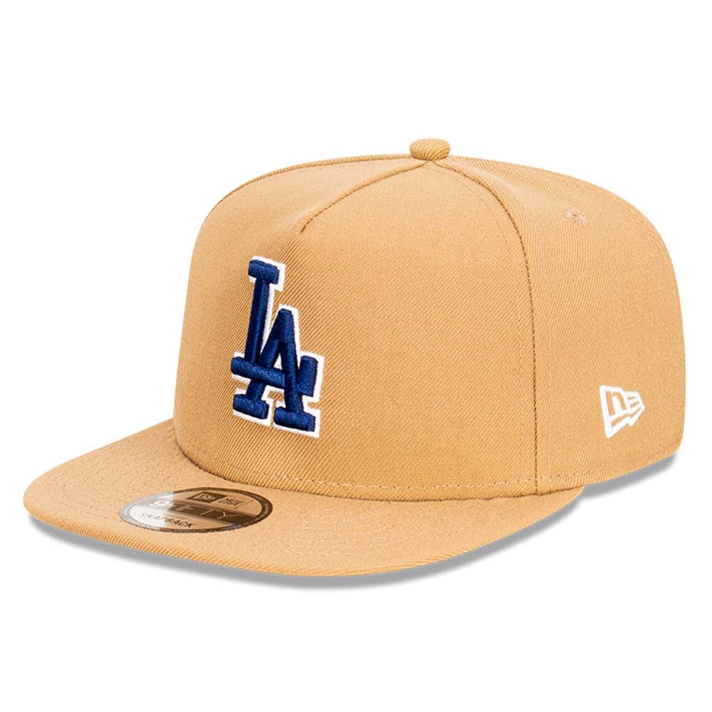 New Era Caps Los Angeles Dodgers New Era MLB Team 9FIFTY A-Frame Snapback Hat - Khaki