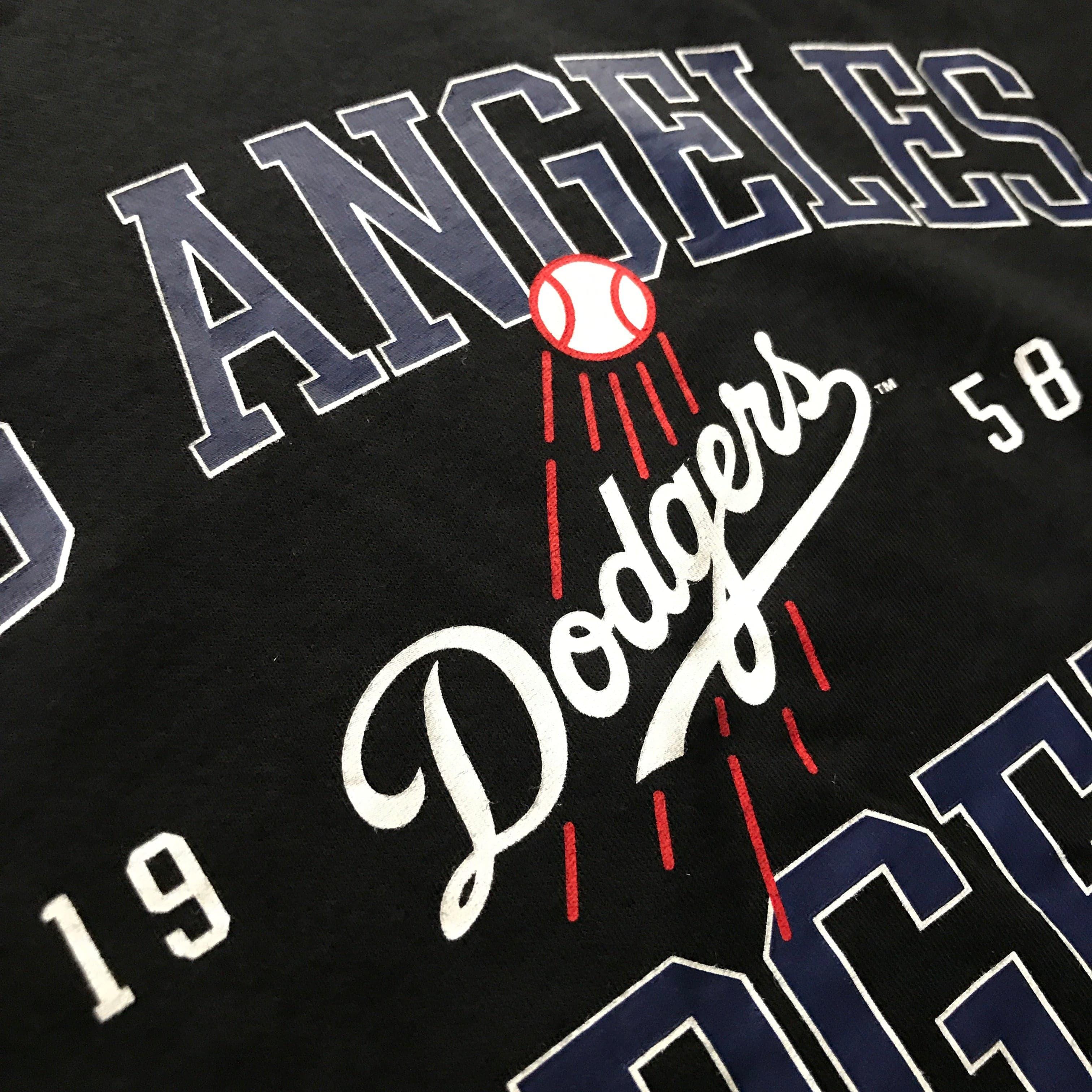 New Era T-Shirts Los Angeles Dodgers New Era MLB Team Callout T-Shirt - Black