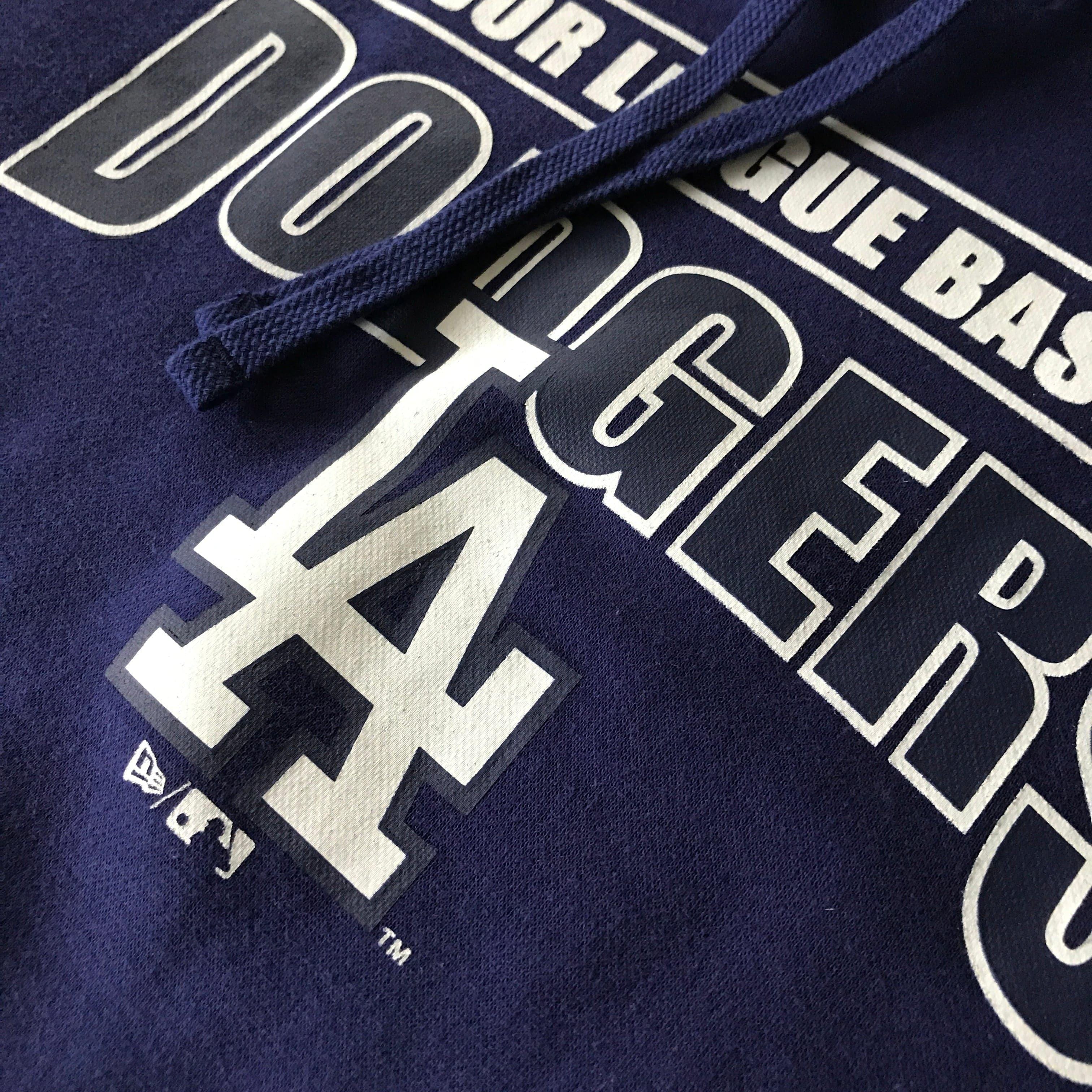 New Era Jumpers Los Angeles Dodgers New Era MLB Team Hit Hoodie Jumper - Dark Royal