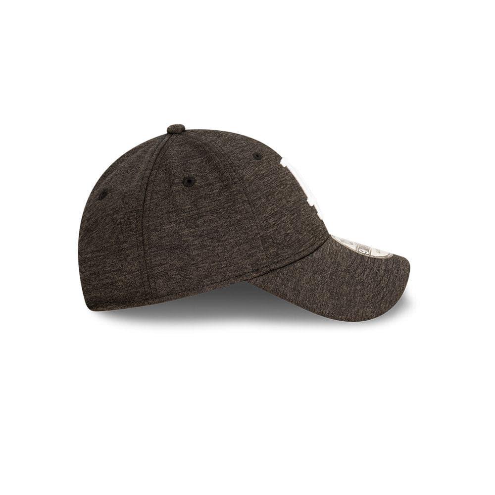 New Era Caps Los Angeles Dodgers New Era MLB Team Shadow Tech 9FORTY Cloth Strap Hat - Graphite