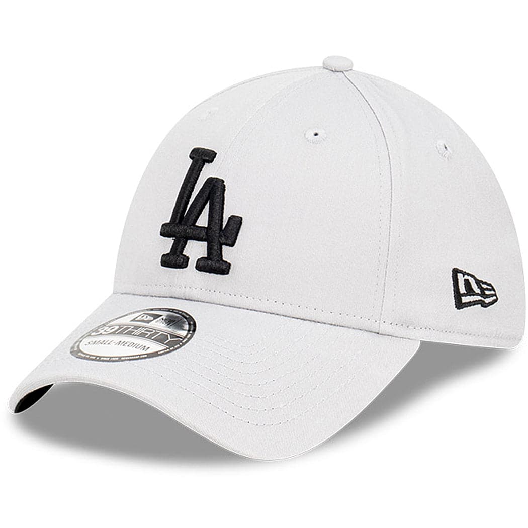 New Era Caps Los Angeles Dodgers New Era MLB Team Storm 39THIRTY Flex Fit Hat - Grey
