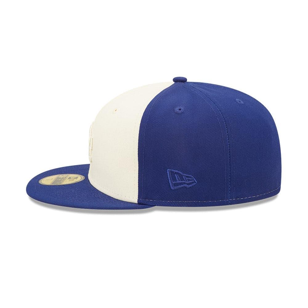New Era Caps Los Angeles Dodgers New Era MLB Tonal 2-Tone 59FIFTY Fitted Hat  - Blue