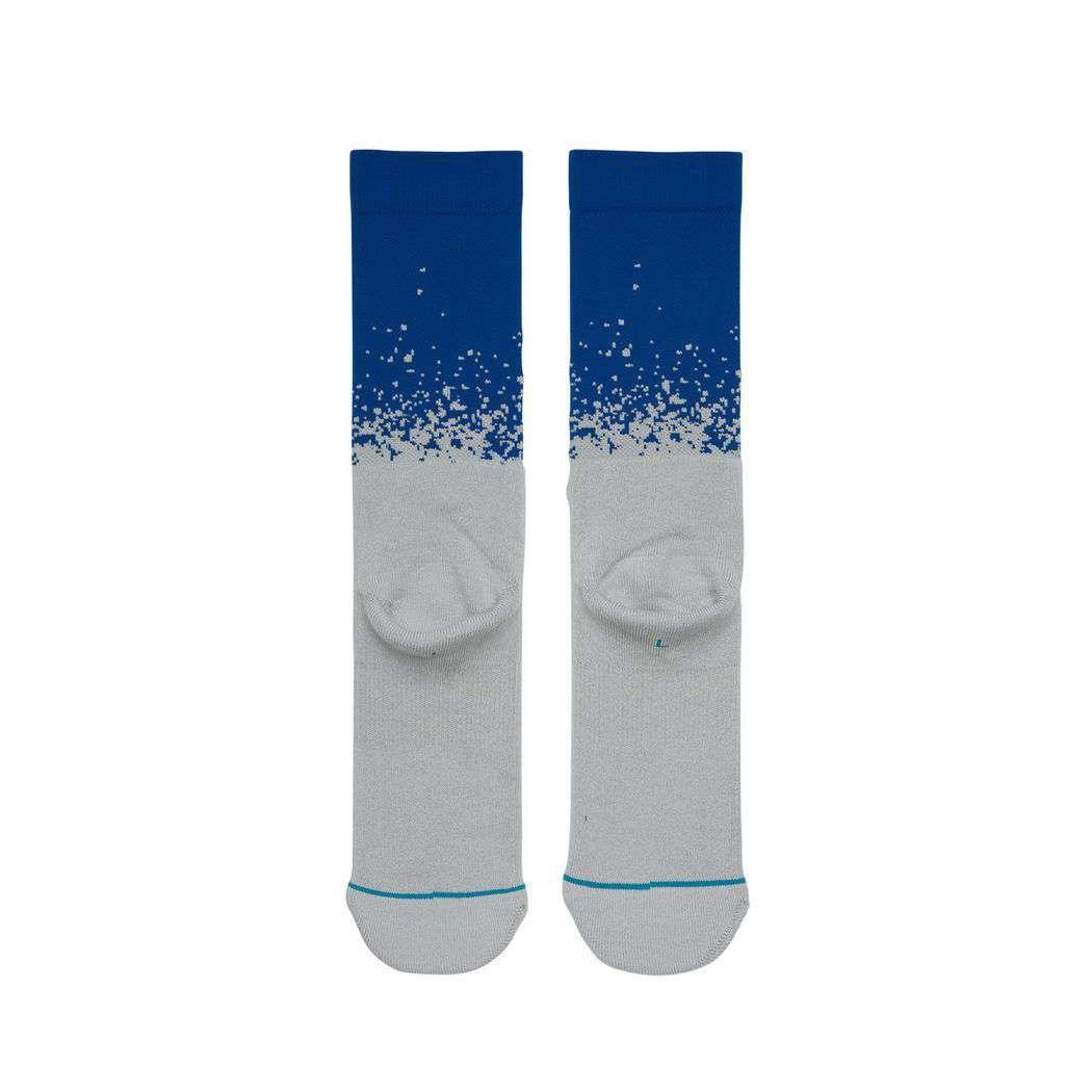 Stance Socks Grey Los Angeles Dodgers Stance MLB Stadium Fade Crew Socks - Grey