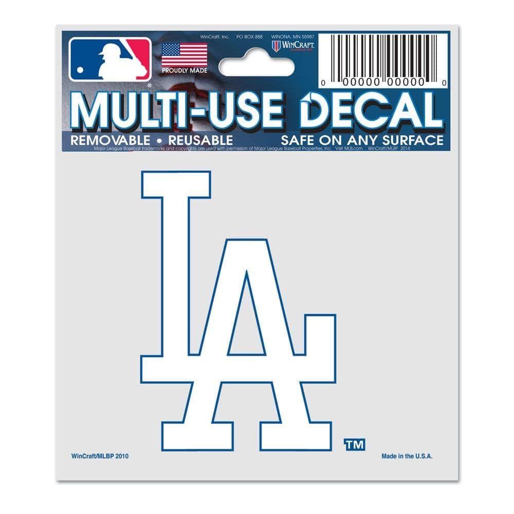 Wincraft Accessories Los Angeles Dodgers Wincraft MLB 3" x 4" Multi-Use Sticker Decal