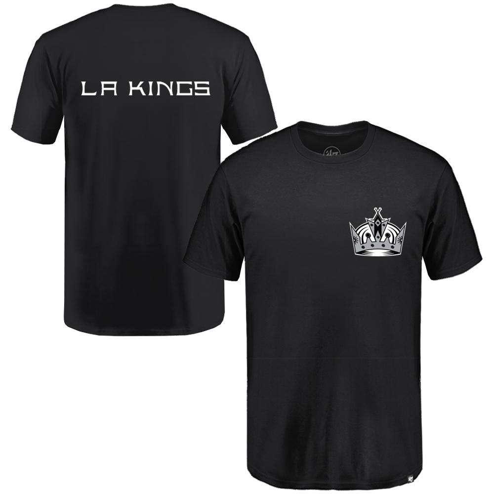 47 Brand T-Shirts Los Angeles Kings '47 NHL Backer T-Shirt - Black