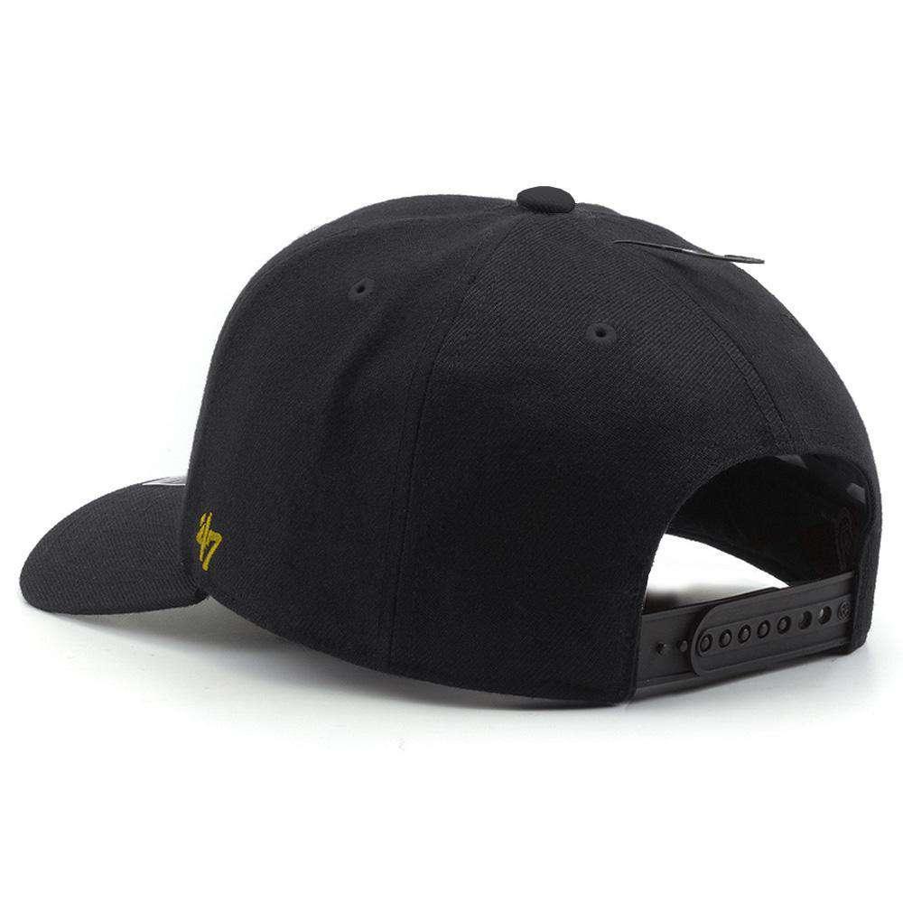 47 Brand Caps Los Angeles Kings '47 NHL Cold Zone Audible DP Pre-Curved Snapback Hat - Black