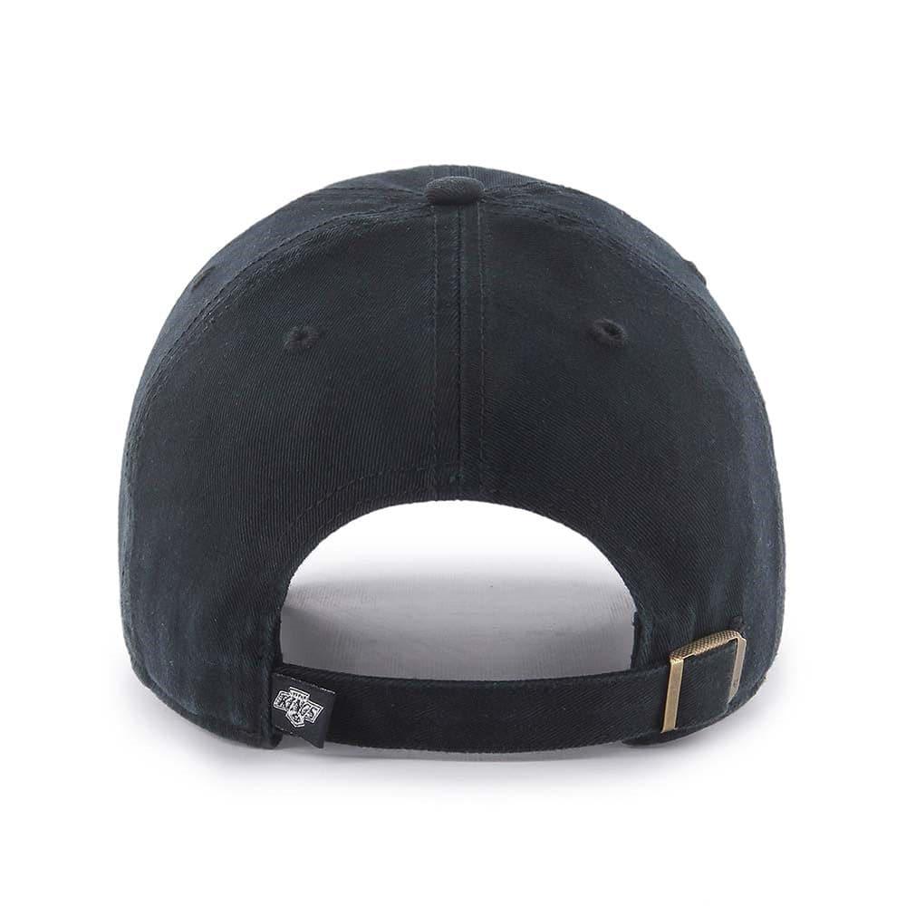 47 Brand Caps Los Angeles Kings '47 NHL Monochrome Clean Up Adjustable Curve Hat - Black