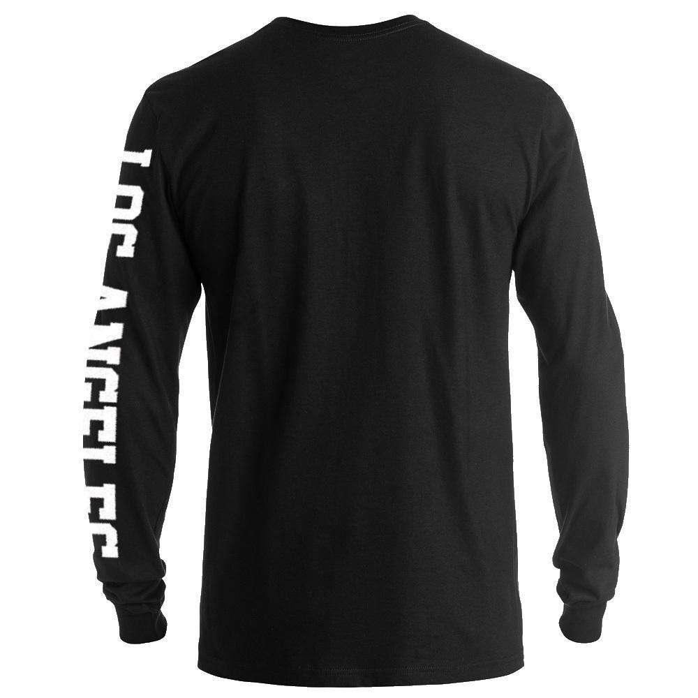 47 Brand Long Sleeve Tees Los Angeles Kings '47 NHL Rundown Long Sleeve T-Shirt - Black