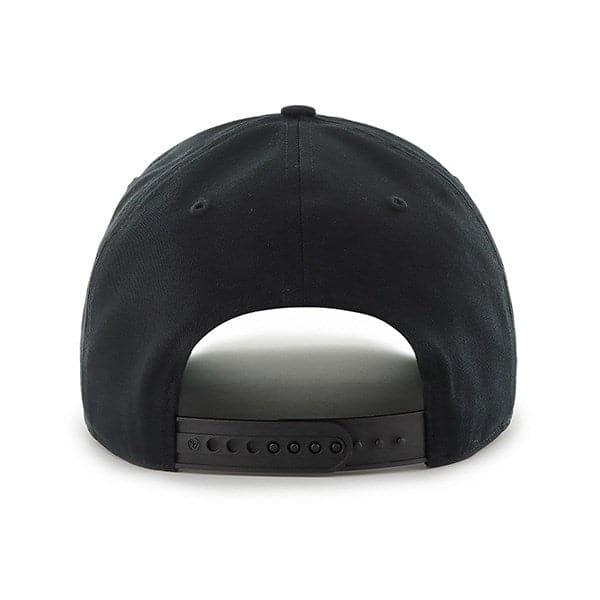 47 Brand Caps Los Angeles Kings ‘47 NHL Vintage Monochrome Nantasket Pre-Curved Snapback Hat - Black