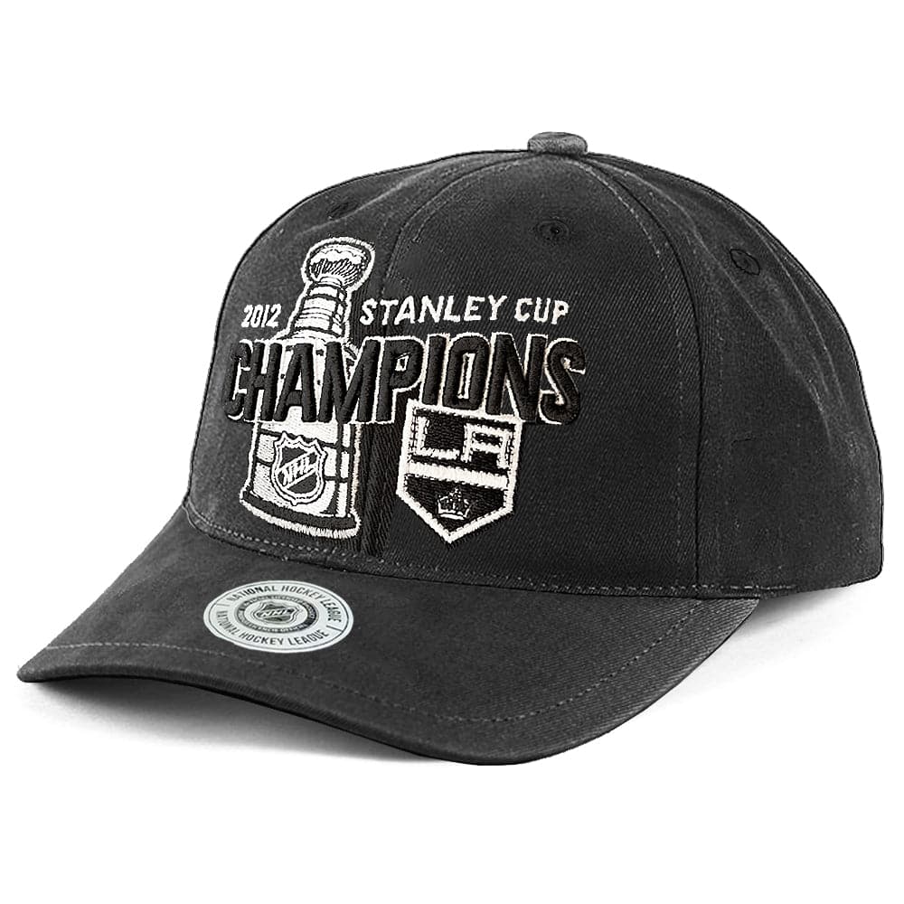 NHL Branded Caps Los Angeles Kings NHL 2012 Champs Vintage Deadstock Snapback Hat - Faded Black