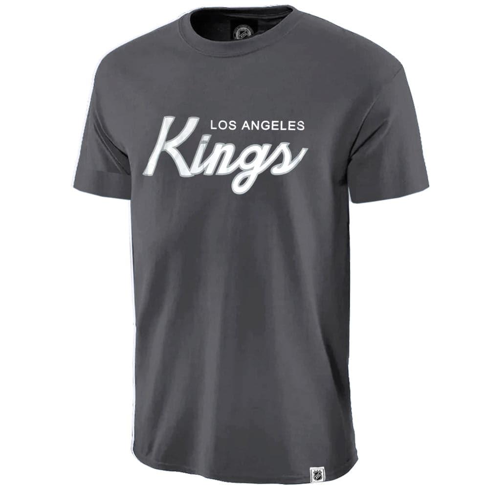 NHL Branded T-Shirts Los Angeles Kings NHL Branded Team Scripto T-Shirt - Raven