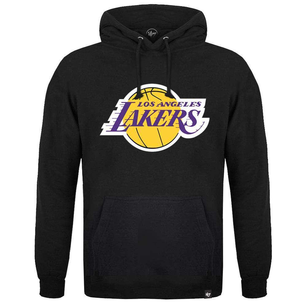 47 Brand Jumpers Los Angeles Lakers '47 NBA Team Headline Hoodie Jumper - Black