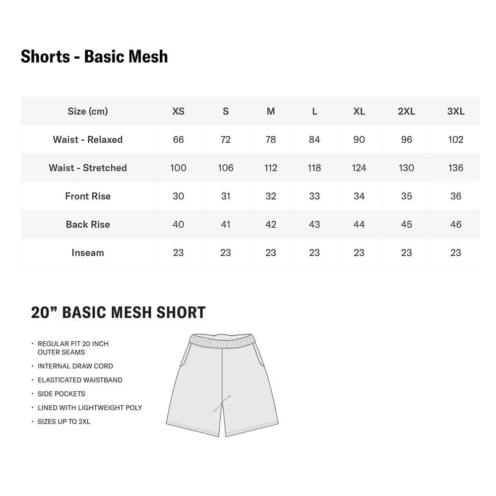 Mitchell And Ness Shorts Los Angeles Lakers Mitchell & Ness NBA Basic Mesh Premium Shorts - Black