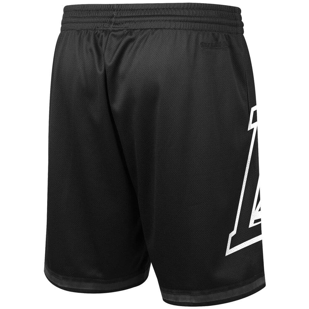 Mitchell And Ness Shorts Los Angeles Lakers Mitchell & Ness NBA Big Face 3.0 Swingman Shorts - Black