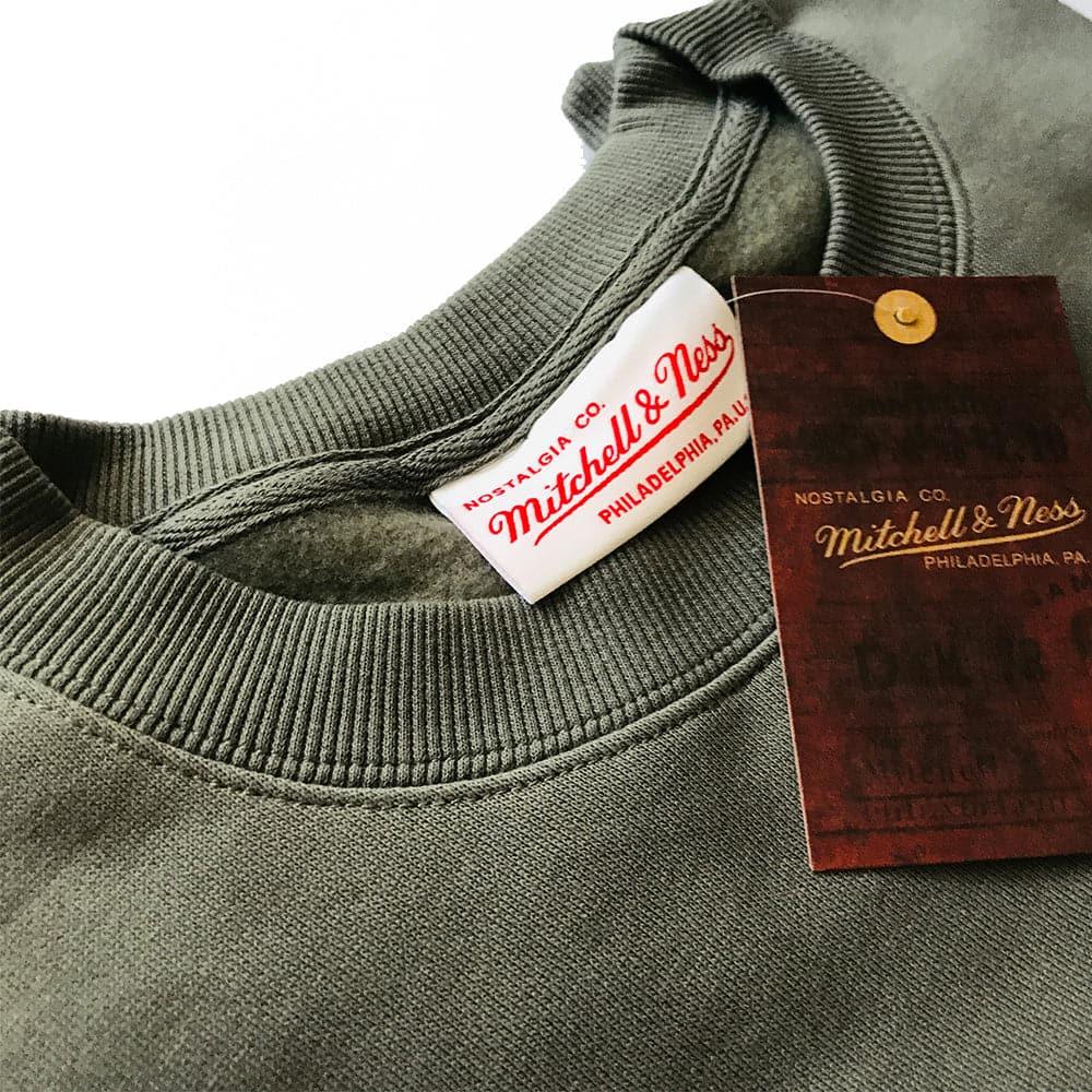 Mitchell And Ness Jumpers Los Angeles Lakers Mitchell & Ness NBA Gunmetal Arch Crew Jumper - Grey