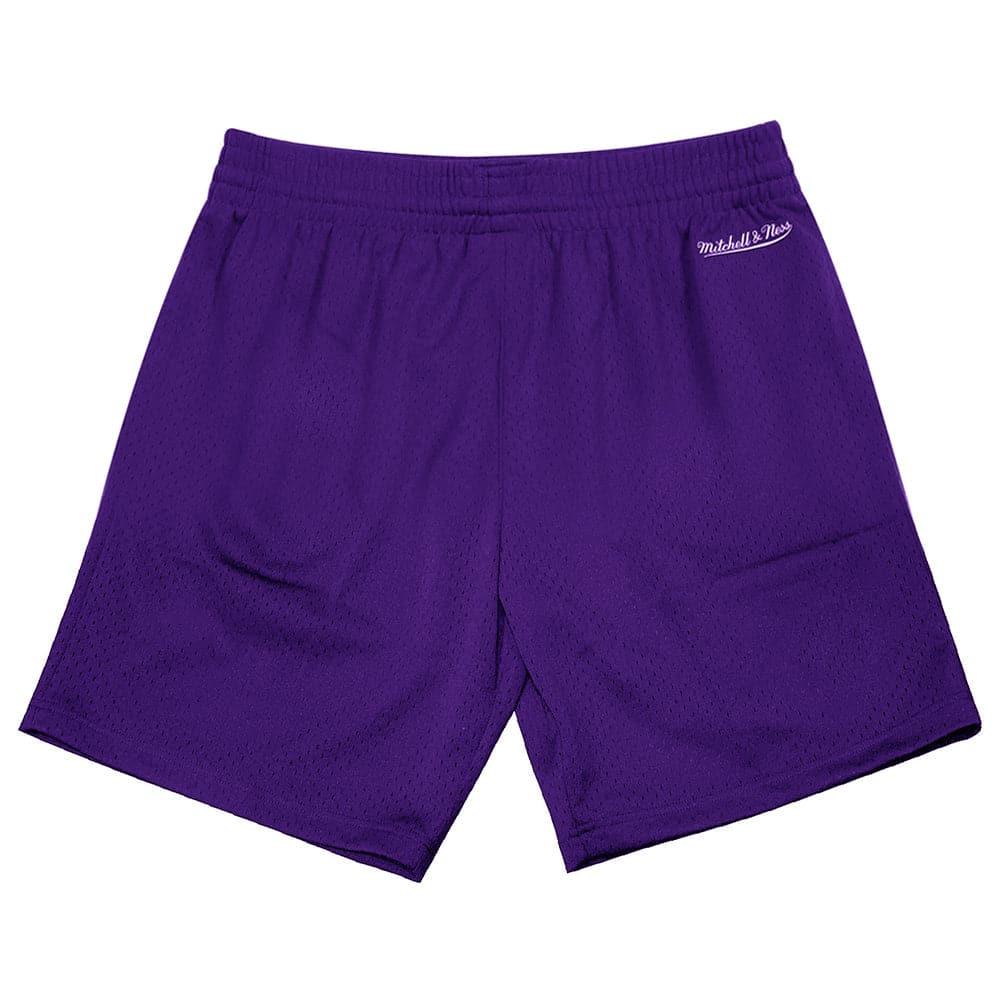 Mitchell And Ness Shorts Los Angeles Lakers Mitchell & Ness NBA HWC Premium Mesh Court Shorts - Purple