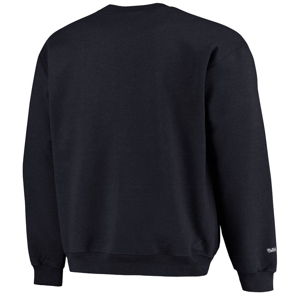 Mitchell And Ness Jumpers Los Angeles Lakers Mitchell & Ness NBA Ivy Arch Vintage Crew Jumper - Faded Black