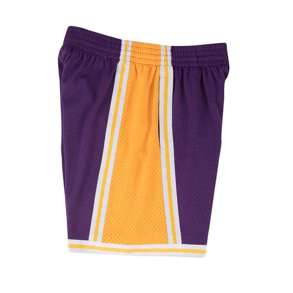 Mitchell And Ness Shorts Los Angeles Lakers Mitchell & Ness NBA Swingman Shorts - Purple