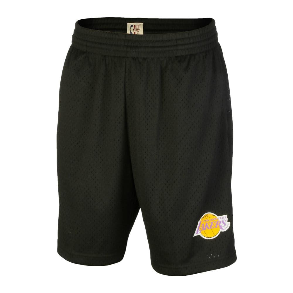 Mitchell And Ness Shorts Los Angeles Lakers Mitchell & Ness NBA Team Mesh Shorts - Black