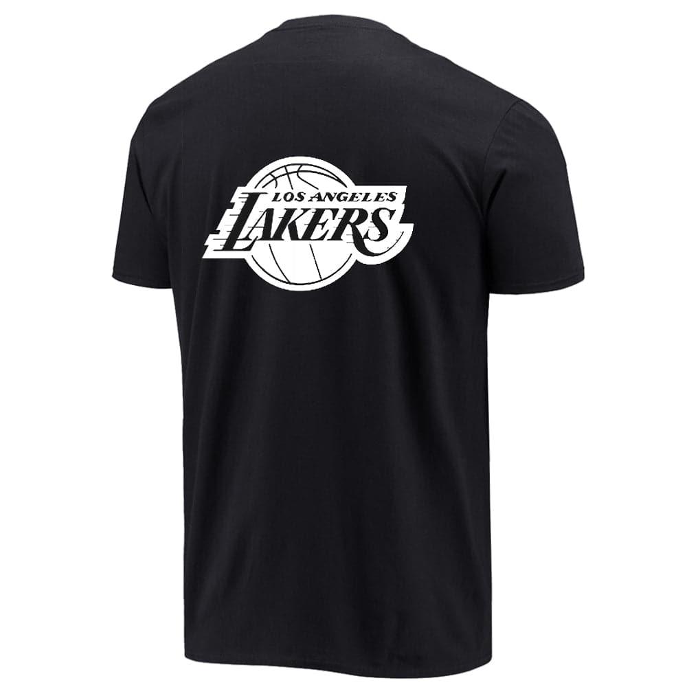 NBA Essentials T-Shirts Los Angeles Lakers NBA Essentials Mono Repeat T-Shirt - Black
