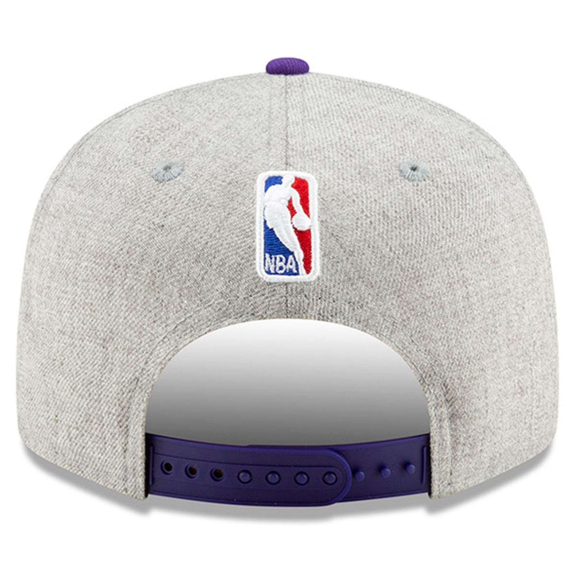 New Era Caps Los Angeles Lakers New Era 2019 NBA Draft 9FIFTY Snapback Hat - Heather