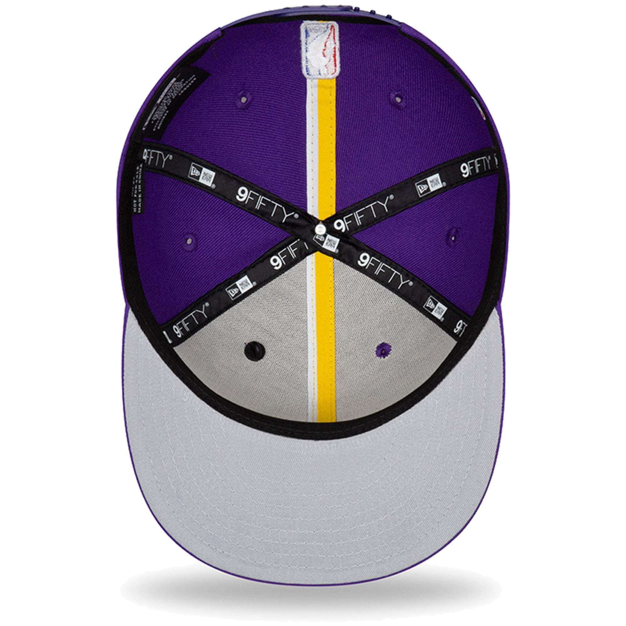 New Era Caps Los Angeles Lakers New Era 2019 NBA Draft 9FIFTY Snapback Hat - Purple