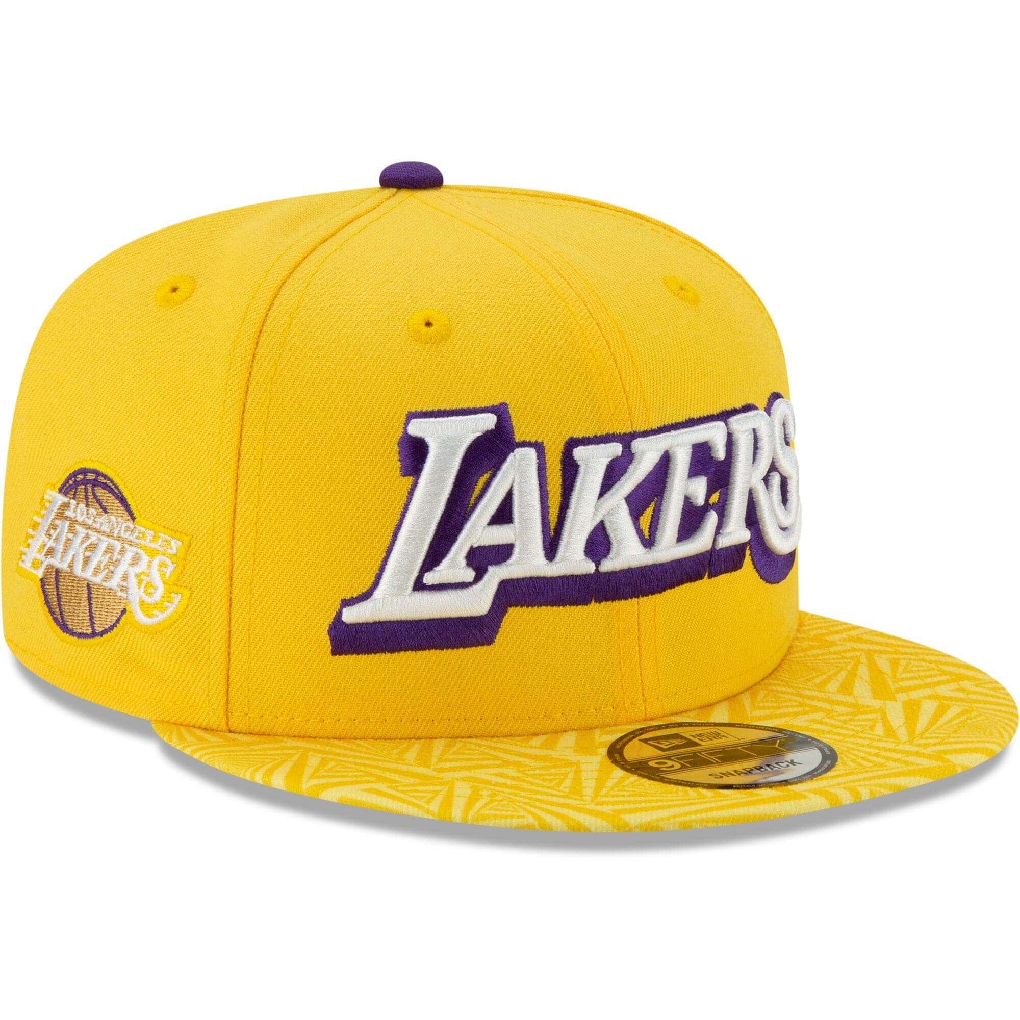 New Era Caps Los Angeles Lakers New Era NBA 2019 City Series 9FIFTY Snapback Hat - Yellow