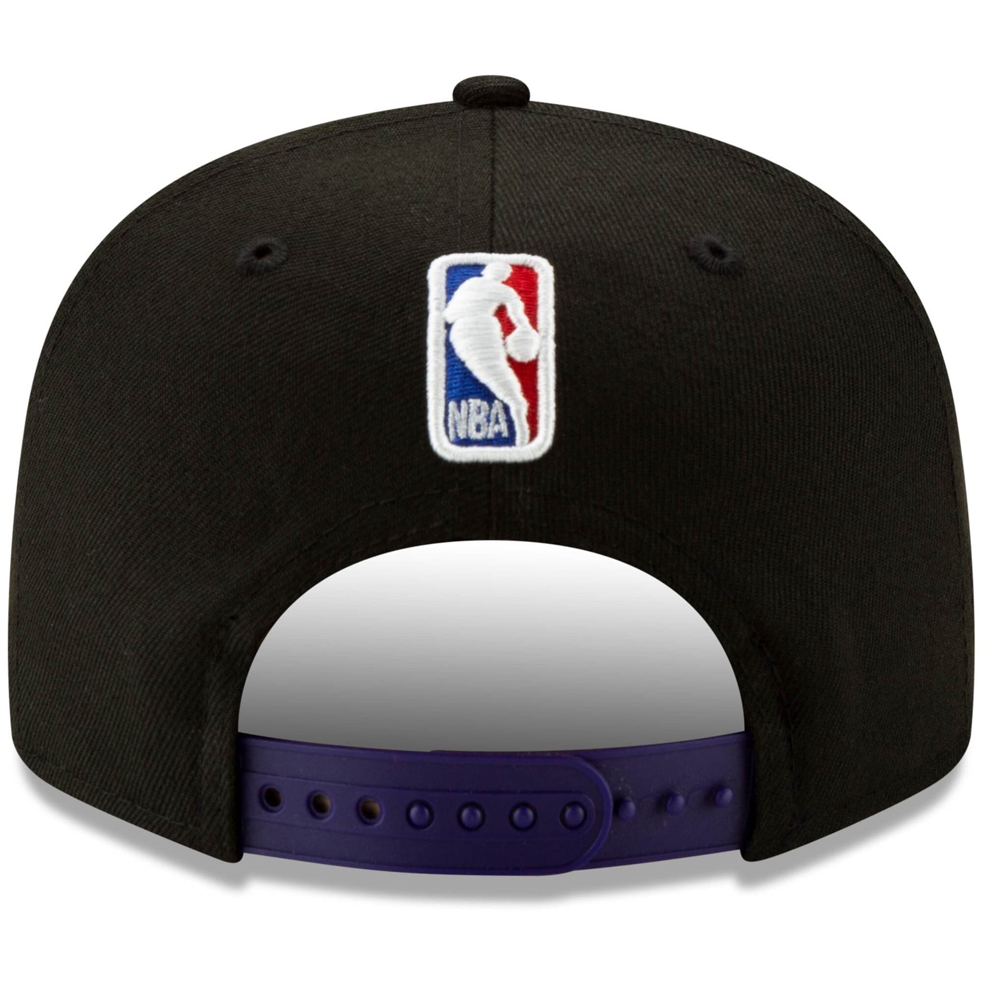 New Era Caps Los Angeles Lakers New Era NBA 2020 Back Half 9FIFTY Snapback Hat - Black