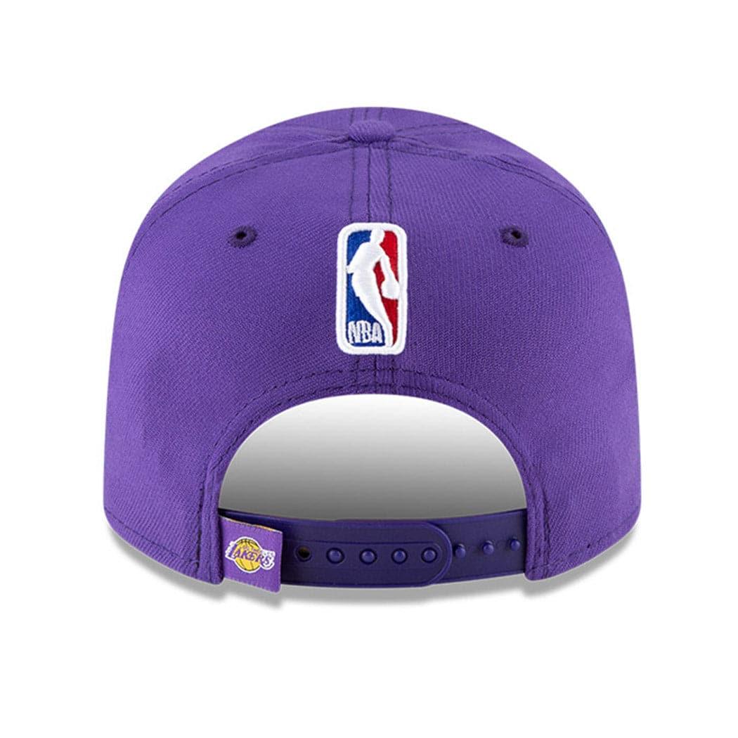 New Era Caps Los Angeles Lakers New Era NBA 2020 Tip-Off 9FIFTY Stretch-Snap Curve Hat - Purple