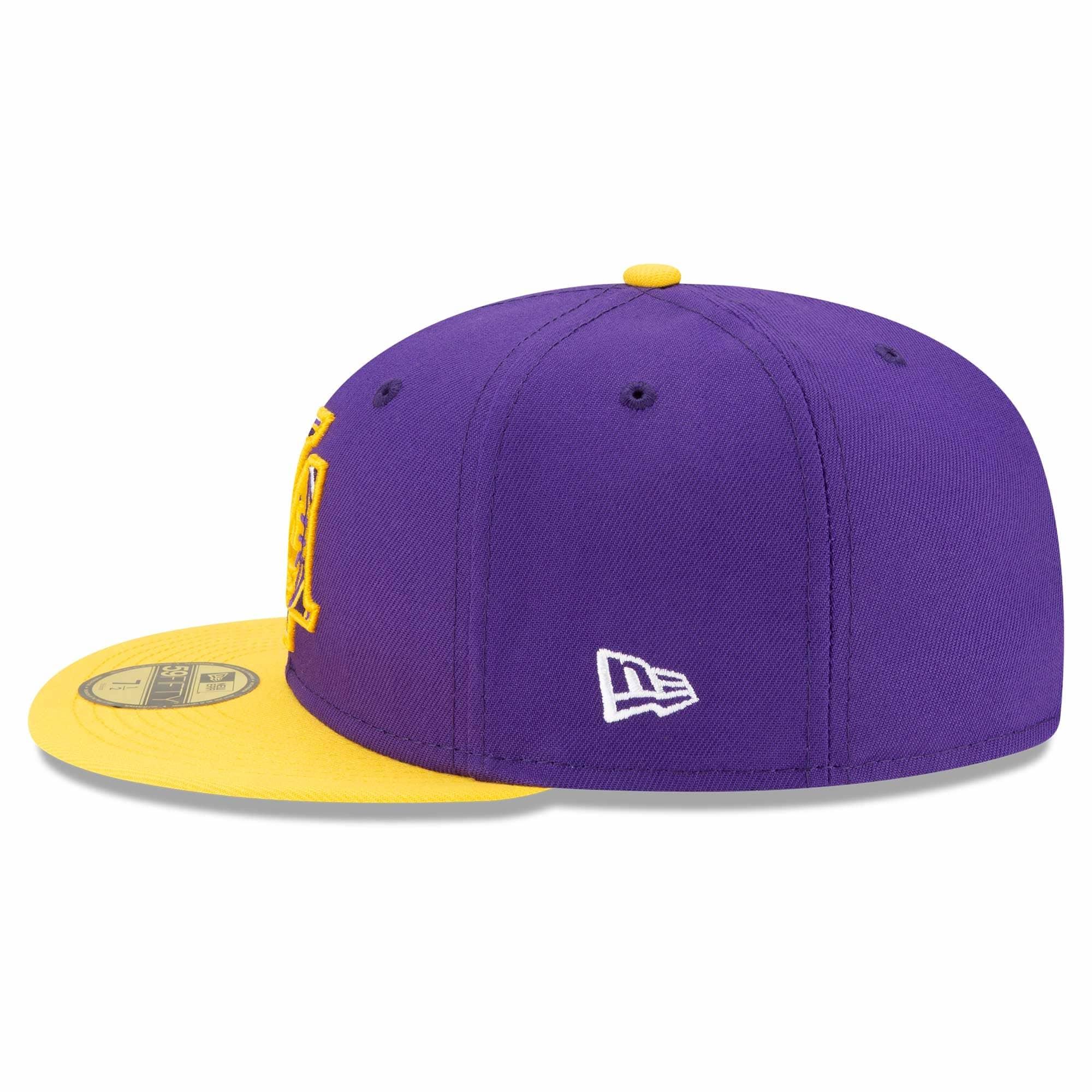 New Era Caps Los Angeles Lakers New Era NBA 2021 Draft 59FIFTY Fitted Hat - Purple
